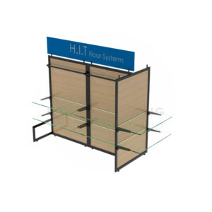 Supermarket self Center stand