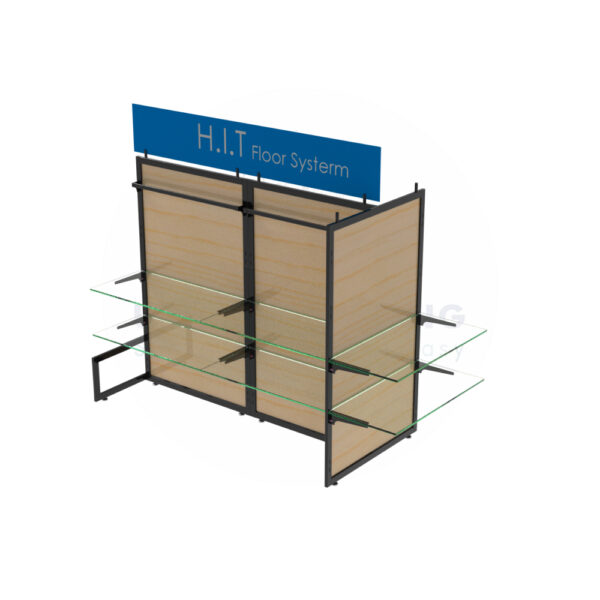 Supermarket self Center stand