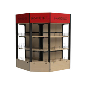 Supermarket single  side gondola