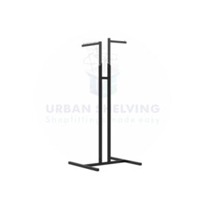 Two way stand with adjustable height
