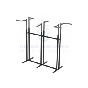 Six way stand with adjustable height