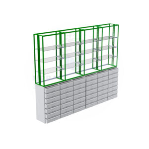 Medical Drawer with top shelve