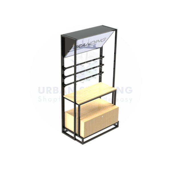 Free Standing Display Rack