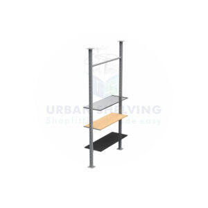 Single Slot floor to Ceiling Pillar