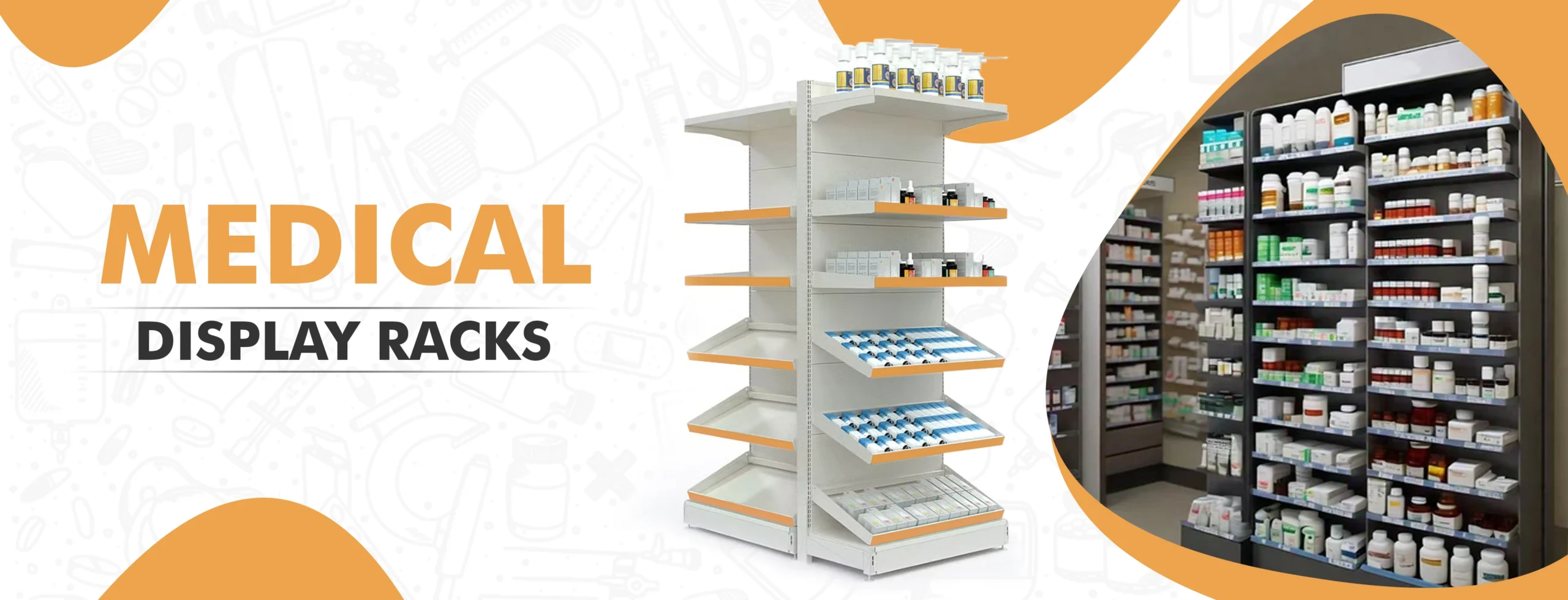 Medical Display Racks